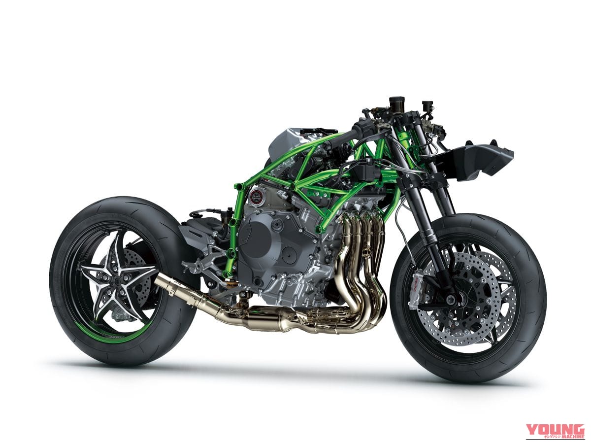 KAWASAKI Ninja H2 CARBON|唯一無二の過給機モンスターが衝撃復活! 海外で牙を磨いてきたカワサキ「Ninja H2 CARBON」が圧縮比11.2&減速比ショート化で覚醒して国内再導入