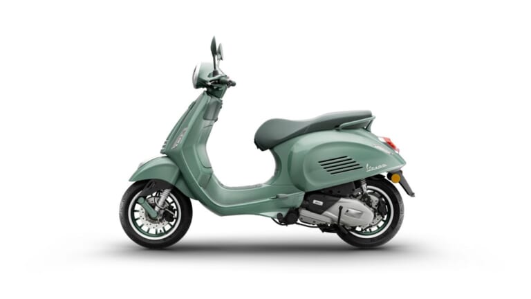 VESPA Primavera 80th|【限定30台】初代Vespa 98着想のホイールと冷却グリルが復活! トーン・オン・トーンのグリーン仕立て「プリマベーラ 80th」が国内予約スタート