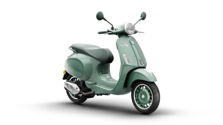 VESPA Primavera 80th|【限定30台】初代Vespa 98着想のホイールと冷却グリルが復活! トーン・オン・トーンのグリーン仕立て「プリマベーラ 80th」が国内予約スタート