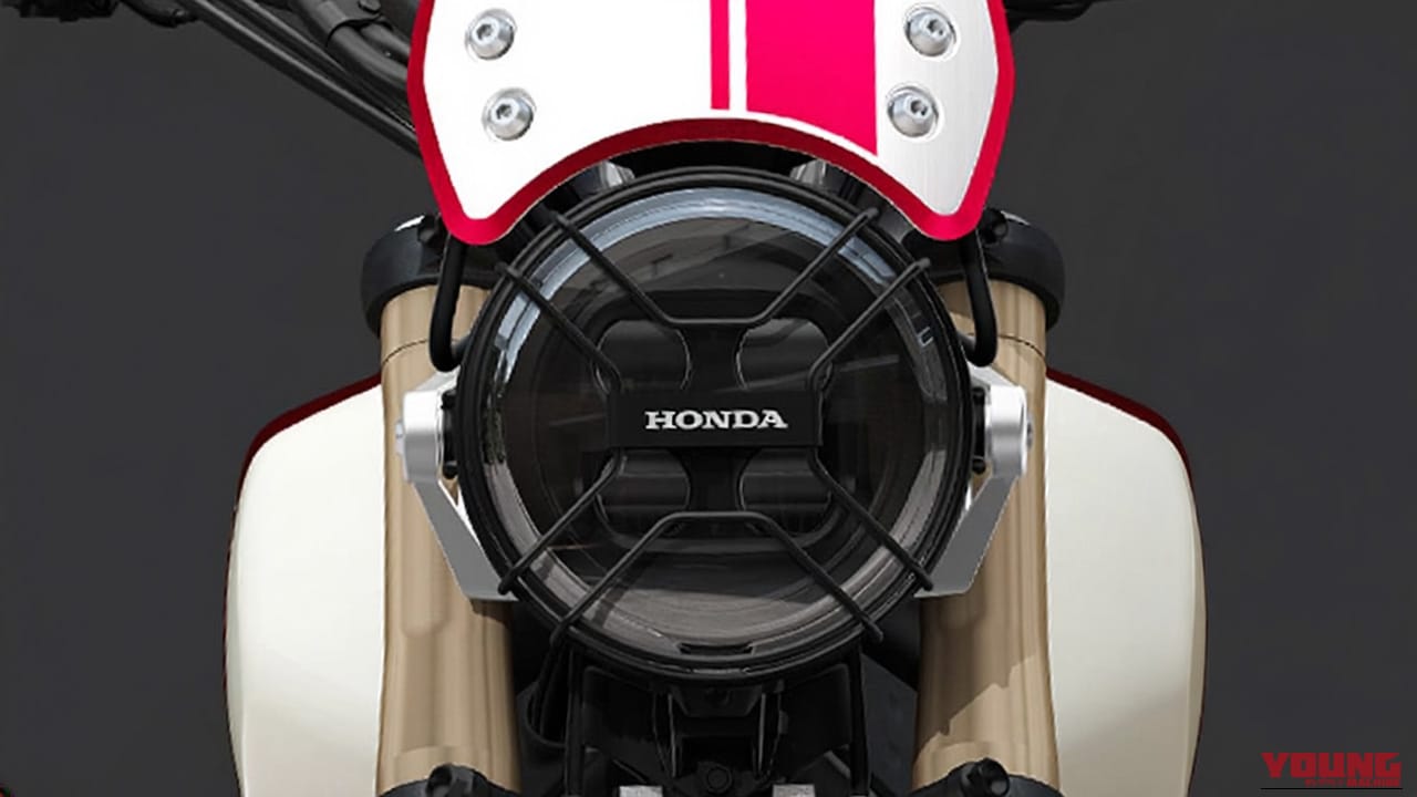 赤ストライプのタンクと2エンドマフラーを採用したスクランブラースタイル! ホンダ「CB250SSコンセプト」が2027年春に市販化へ