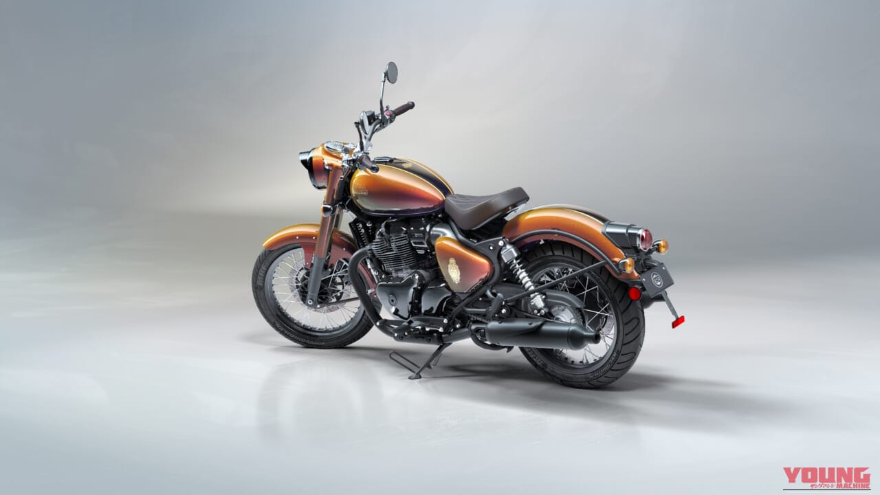 royal enfield 125th Anniversary Edition HYPERSHIFT CLASSIC |【日本限定35台】光の角度で表情が変わる特別なグラデーション! ロイヤルエンフィールド125周年記念モデル「HYPERSHIFT CLASSIC 650」が登場