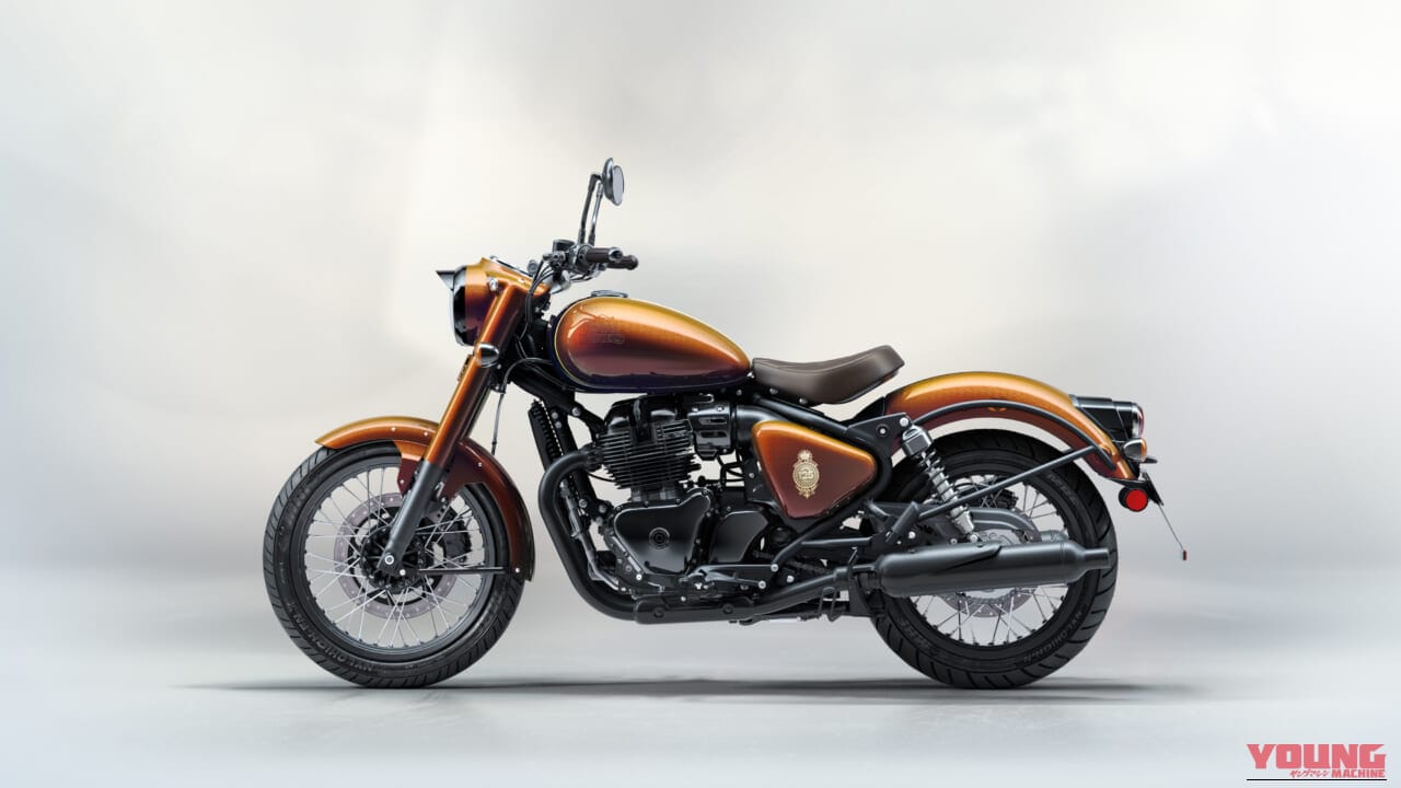royal enfield 125th Anniversary Edition HYPERSHIFT CLASSIC ｜【日本限定35台】光の角度で表情が変わる特別なグラデーション! ロイヤルエンフィールド125周年記念モデル「HYPERSHIFT CLASSIC 650」が登場