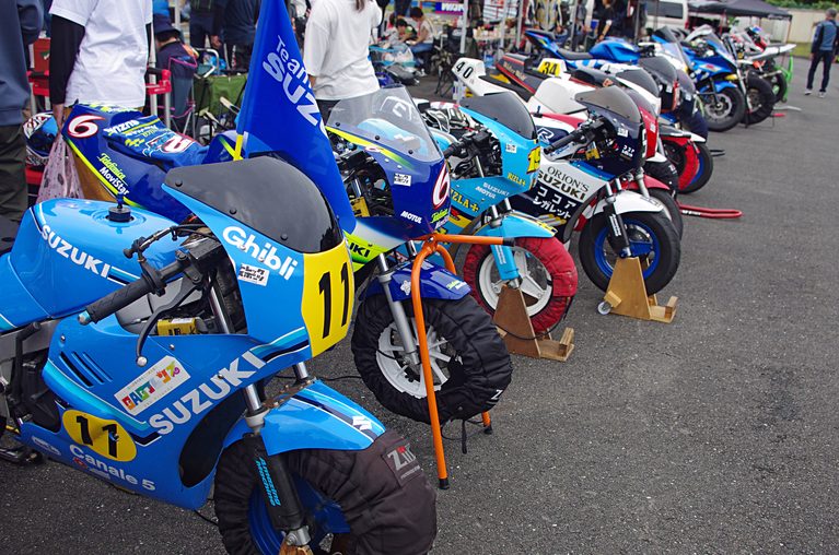 スズキGAG|デビューから40年の元祖ミニバイクレプリカが戦う!世界広しと言えどスズキGAG専門のレースがあるのはここだけ!?