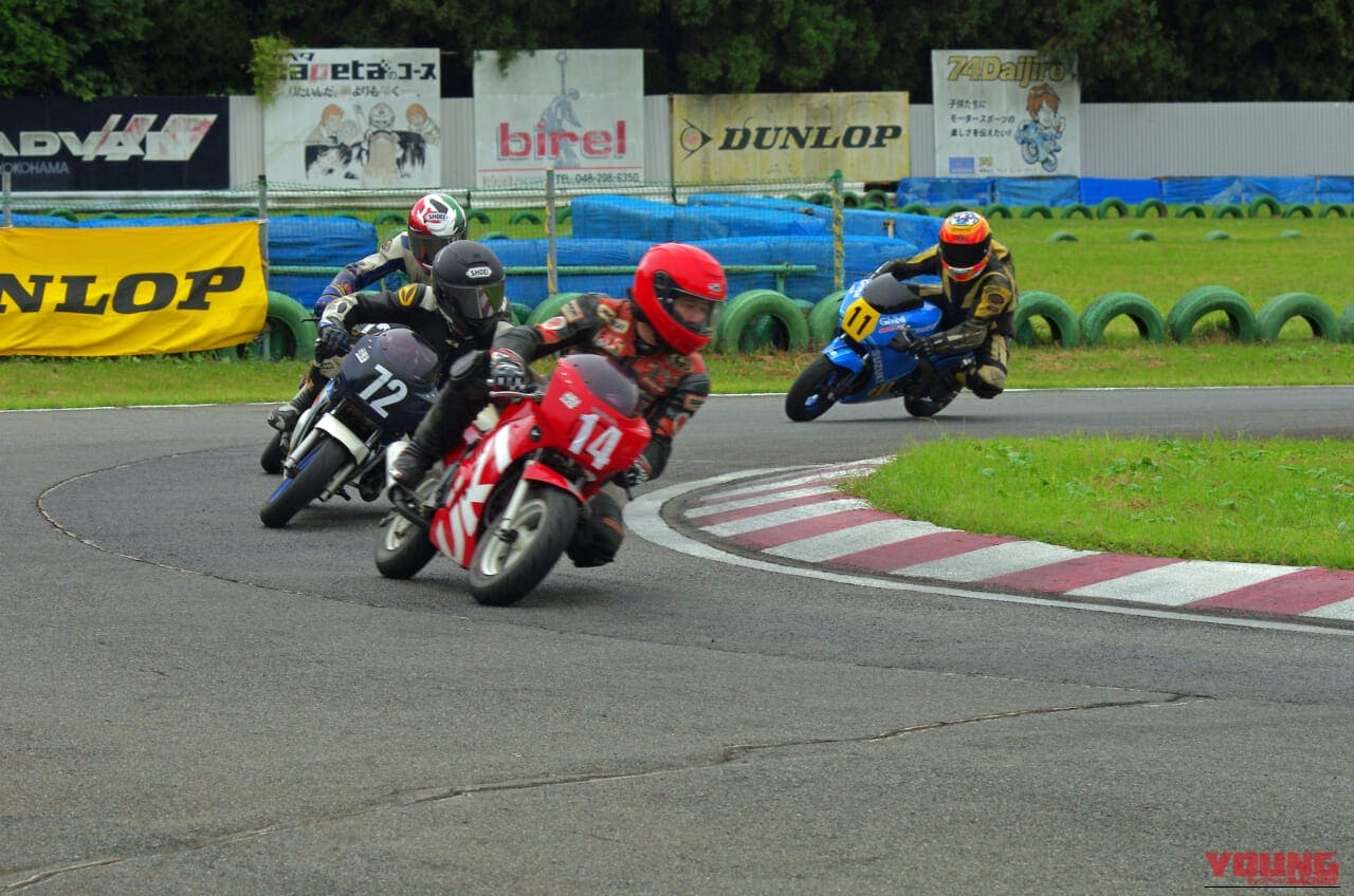 スズキGAG|デビューから40年の元祖ミニバイクレプリカが戦う!世界広しと言えどスズキGAG専門のレースがあるのはここだけ!?