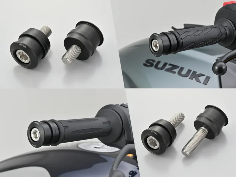 デイトナから、GSX-8シリーズおよびBMW R12/nineTシリーズの純正ハンドルに対応する「バーエンドミラーアダプター」がリリース！