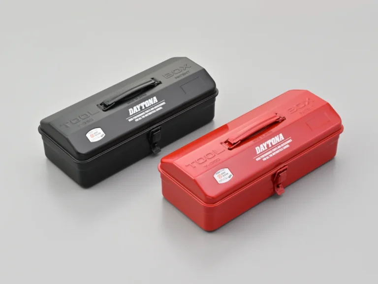 TOYO STEEL コラボツールBOX|「これ、ただの工具箱じゃない!」バイク乗りの物欲を強烈に刺激する、鉄の質感が生む最高のマッチング
