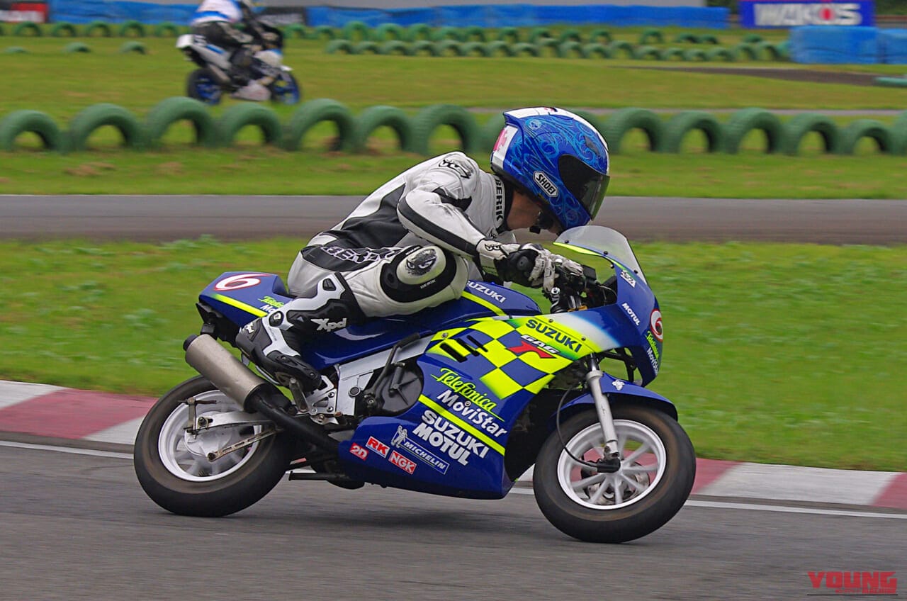スズキGAG|デビューから40年の元祖ミニバイクレプリカが戦う!世界広しと言えどスズキGAG専門のレースがあるのはここだけ!?