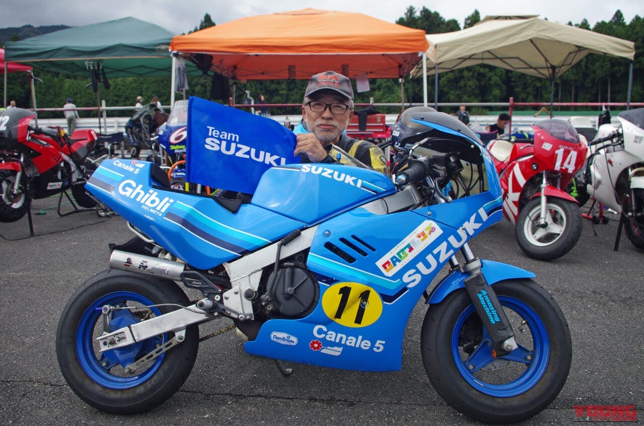 スズキGAG|デビューから40年の元祖ミニバイクレプリカが戦う!世界広しと言えどスズキGAG専門のレースがあるのはここだけ!?