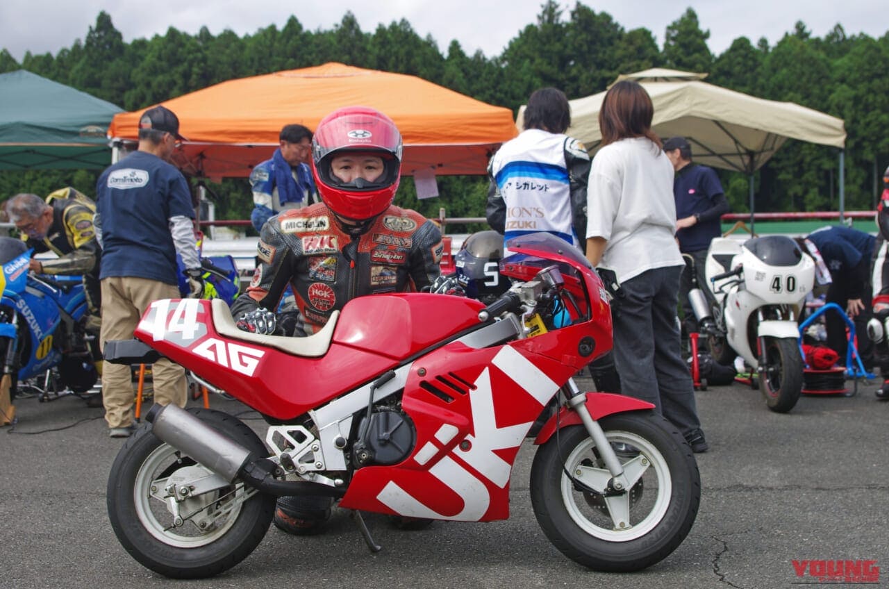 スズキGAG|デビューから40年の元祖ミニバイクレプリカが戦う!世界広しと言えどスズキGAG専門のレースがあるのはここだけ!?