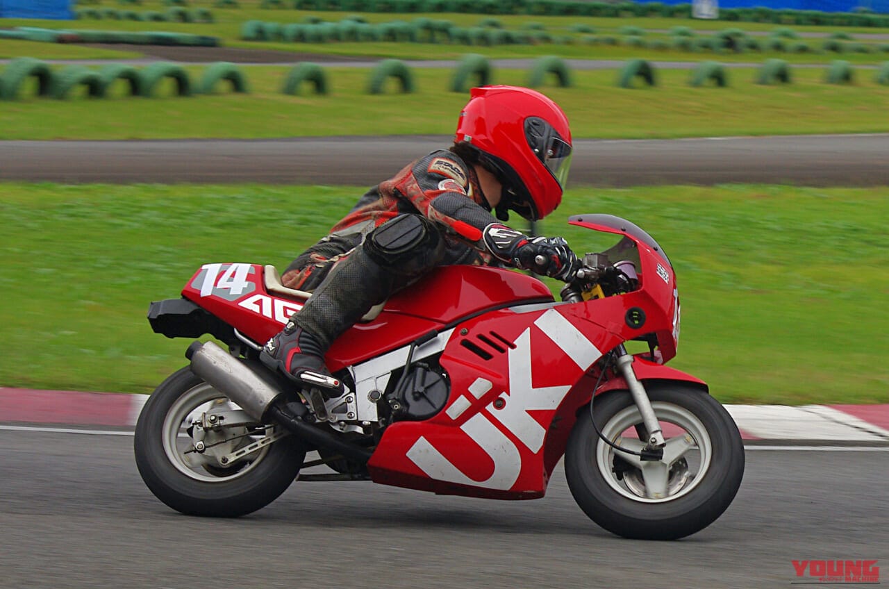 スズキGAG|デビューから40年の元祖ミニバイクレプリカが戦う!世界広しと言えどスズキGAG専門のレースがあるのはここだけ!?