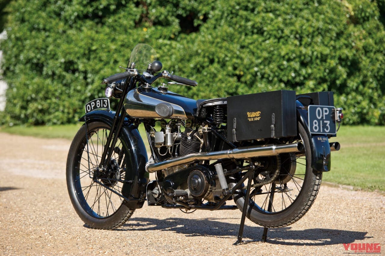 1926年モデルの、ブラウ・スーペリアSS100 アルパイン・グランドスポーツ｜「あのロールス・ロイスをもうならせた…」100年前のスーパーバイク。妥協なき美しさと比類なきパフォーマンスを実現した［ブラウ・スーペリア SS100 アルパイン・グランドスポーツ］を紹介