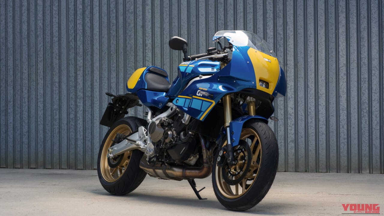 YAMAHA XSR900 GP｜シルバーフレームとイエローゼッケンが映える! C.サロンのソノート・ヤマハを再現した「XSR900 GP」ゴロワーズカラーが欧州で登場【海外】