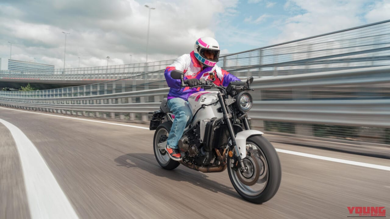 YAMAHA XSR900|90年代レーシングヘリテージの再臨!名車YZF750R/SPのグラフィックを彷彿とさせるヤマハ「XSR900」ネオンホワイトが登場【海外】
