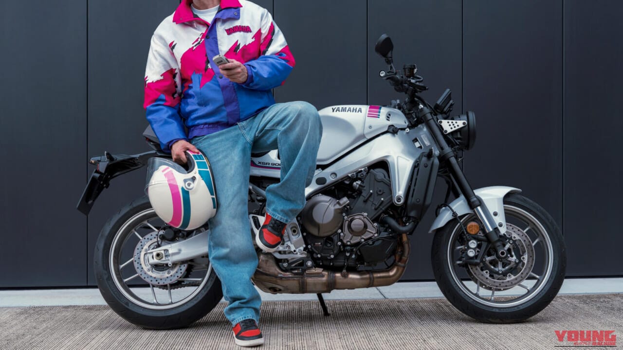 YAMAHA XSR900|90年代レーシングヘリテージの再臨!名車YZF750R/SPのグラフィックを彷彿とさせるヤマハ「XSR900」ネオンホワイトが登場【海外】