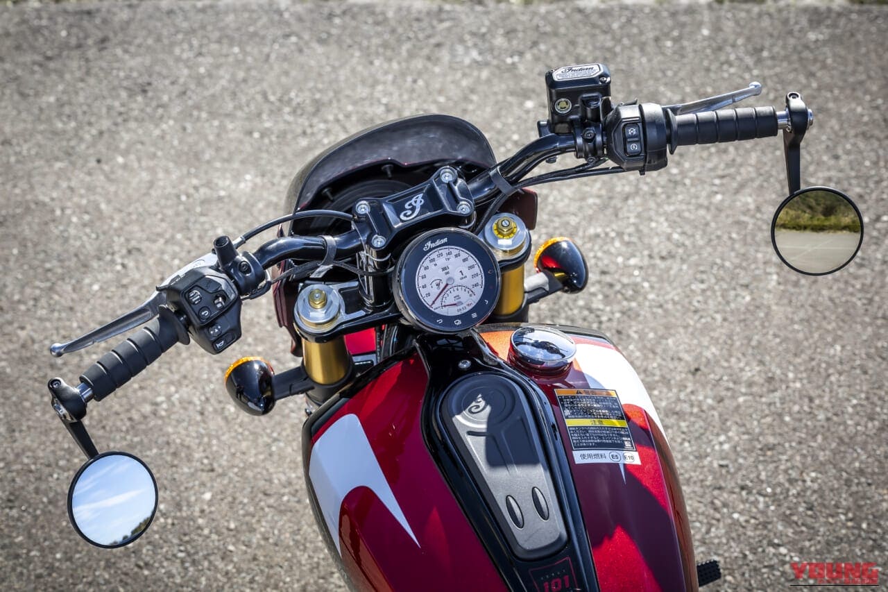 Indian 101Scout｜【試乗】クルーザーでスポーツ出来る。その楽しさを教えてくれる水冷Vツインモデル【インディアン・モーターサイクル 101Scout】