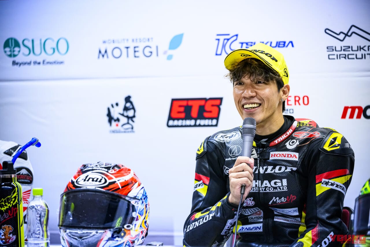 長島哲太 全日本ロードレース選手権第6戦岡山｜【ファインダー越しに見た長島哲太×ダンロップの挑戦2026】初優勝を呼び込む一流の駆け引き：全日本ロードレース選手権第6戦岡山