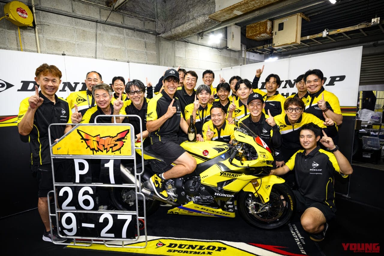 長島哲太 全日本ロードレース選手権第6戦岡山｜【ファインダー越しに見た長島哲太×ダンロップの挑戦2026】初優勝を呼び込む一流の駆け引き：全日本ロードレース選手権第6戦岡山