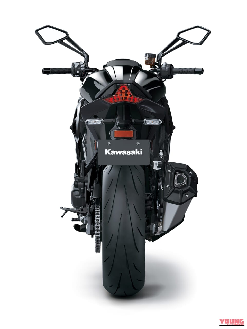 ｜凄みスタイルに新グラフィックと黒キャリパーを融合! カワサキのスーパーネイキッド「Z1100/Z1100 SE」の2027年モデルが登場。魅せるフラッグシップの貫禄
