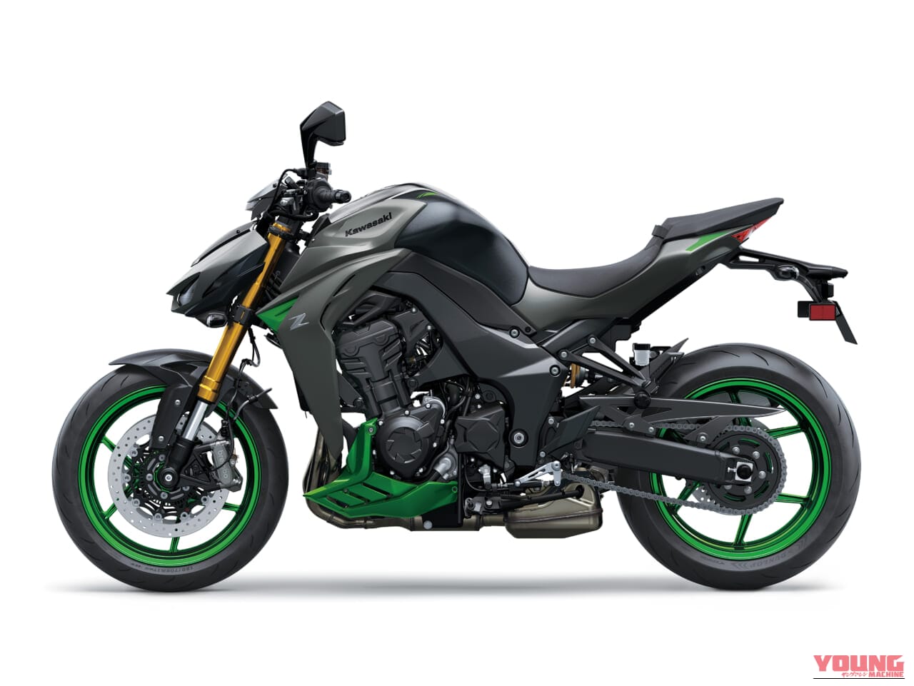 KAWASAKI Z1100 SE｜凄みスタイルに新グラフィックと黒キャリパーを融合! カワサキのスーパーネイキッド「Z1100/Z1100 SE」の2027年モデルが登場。魅せるフラッグシップの貫禄