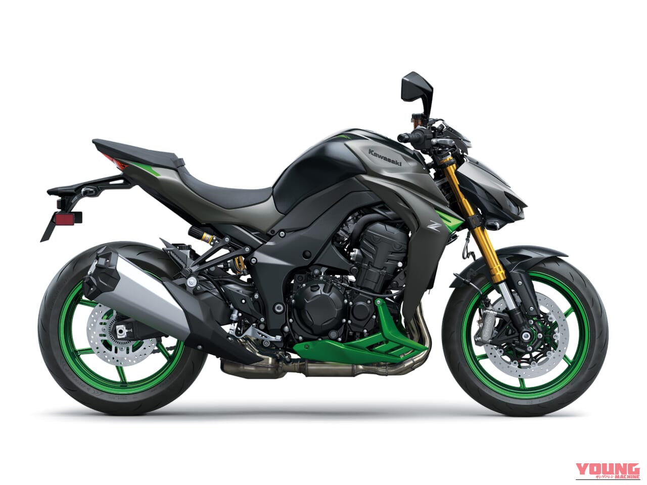 ｜凄みスタイルに新グラフィックと黒キャリパーを融合! カワサキのスーパーネイキッド「Z1100/Z1100 SE」の2027年モデルが登場。魅せるフラッグシップの貫禄