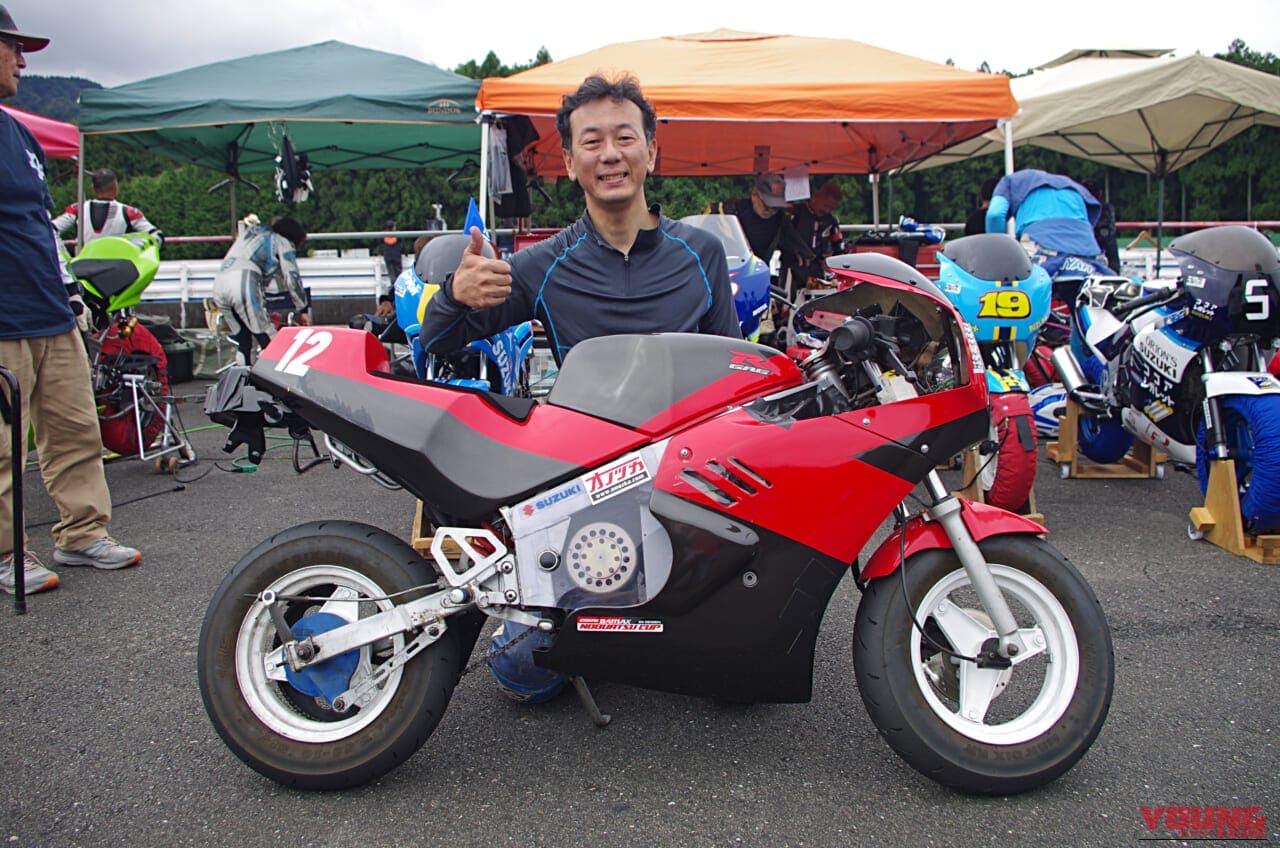 スズキGAG｜デビューから40年の元祖ミニバイクレプリカが戦う！世界広しと言えどスズキGAG専門のレースがあるのはここだけ!?