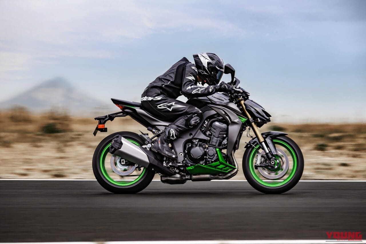 KAWASAKI Z1100SE｜凄みスタイルに新グラフィックと黒キャリパーを融合! カワサキのスーパーネイキッド「Z1100/Z1100 SE」の2027年モデルが登場。魅せるフラッグシップの貫禄