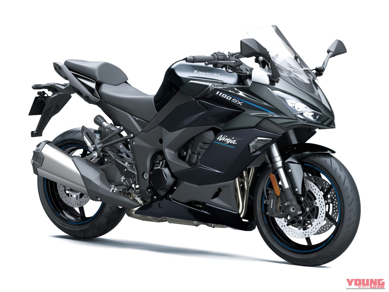 KAWASAKI Ninja 1100SX｜前後ドラレコ/ETC2.0標準装備に新ブレンボ! パールホワイト新色追加で上質さを増した136PSツアラー「Ninja 1100SX/SE」202年モデルが登場