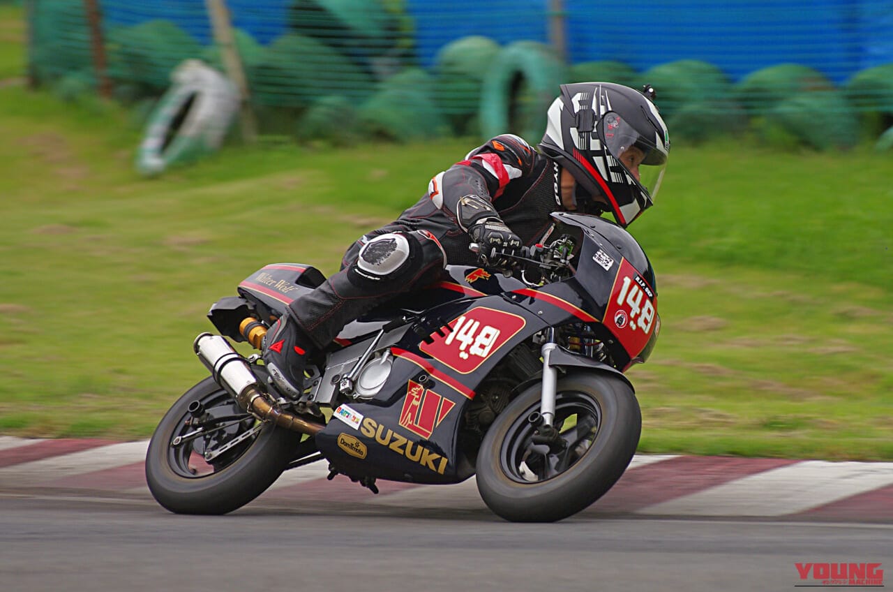 スズキGAG｜デビューから40年の元祖ミニバイクレプリカが戦う！世界広しと言えどスズキGAG専門のレースがあるのはここだけ!?