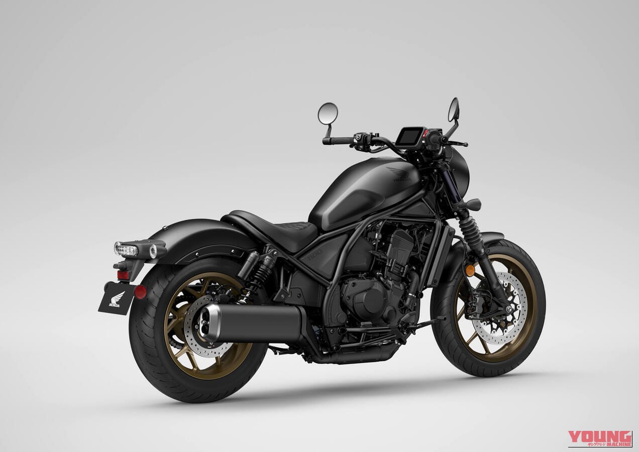 ｜DCTの極低速制御と快適ポジションが冴える! 欧州ホンダ「レブル1100(CMX1100)」2027年モデルに新色が続々追加【海外】