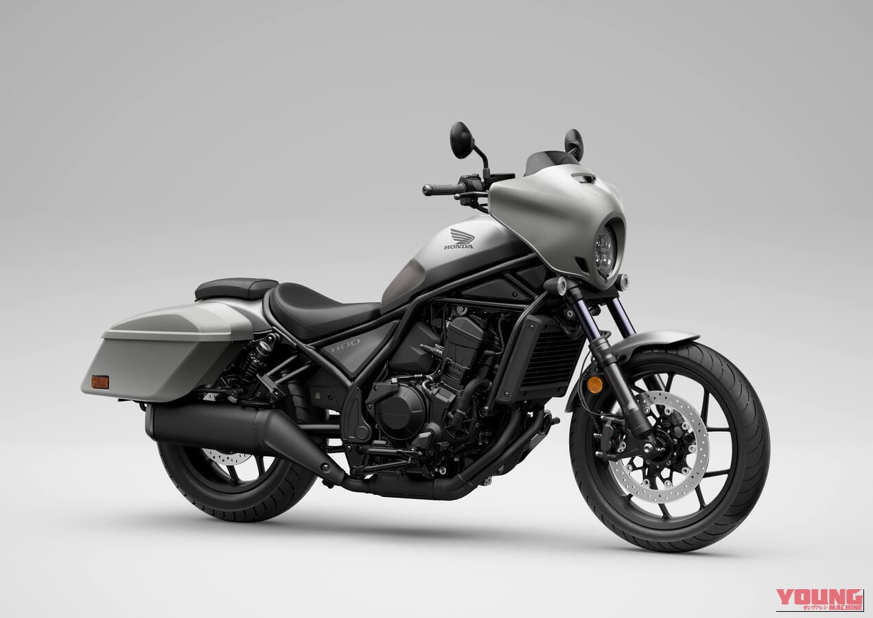 |DCTの極低速制御と快適ポジションが冴える! 欧州ホンダ「レブル1100(CMX1100)」2027年モデルに新色が続々追加【海外】