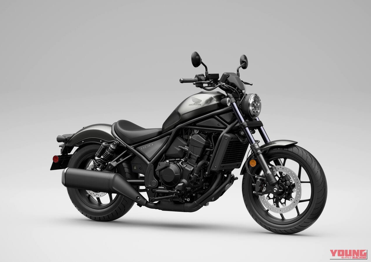 |DCTの極低速制御と快適ポジションが冴える! 欧州ホンダ「レブル1100(CMX1100)」2027年モデルに新色が続々追加【海外】