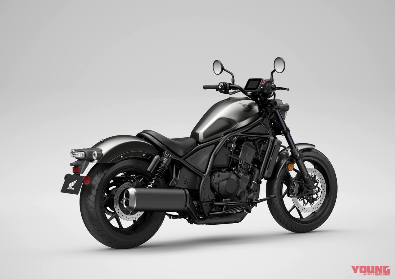 |DCTの極低速制御と快適ポジションが冴える! 欧州ホンダ「レブル1100(CMX1100)」2027年モデルに新色が続々追加【海外】