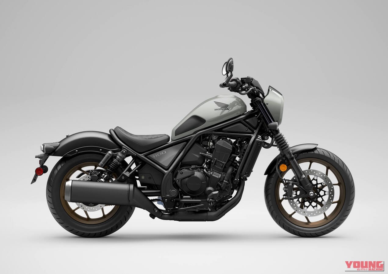 |DCTの極低速制御と快適ポジションが冴える! 欧州ホンダ「レブル1100(CMX1100)」2027年モデルに新色が続々追加【海外】