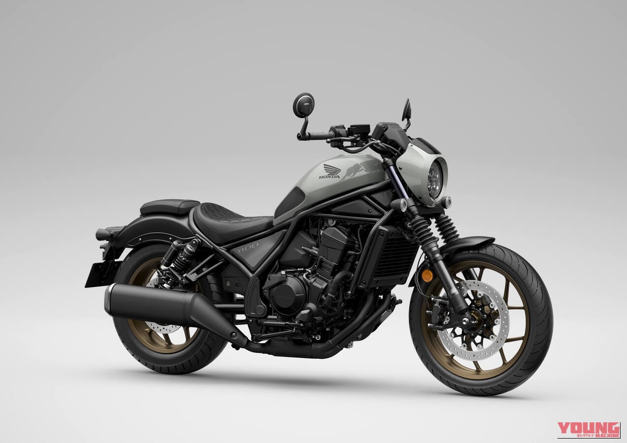 |DCTの極低速制御と快適ポジションが冴える! 欧州ホンダ「レブル1100(CMX1100)」2027年モデルに新色が続々追加【海外】