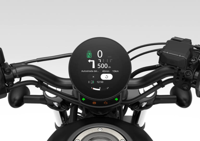 HONDA CMX500 REBEL|丸型3.5インチTFT液晶&6ボタンSW! 先進コックピットとEクラッチを備えたレブル500(CMX500)2027年モデルが欧州で登場【海外】