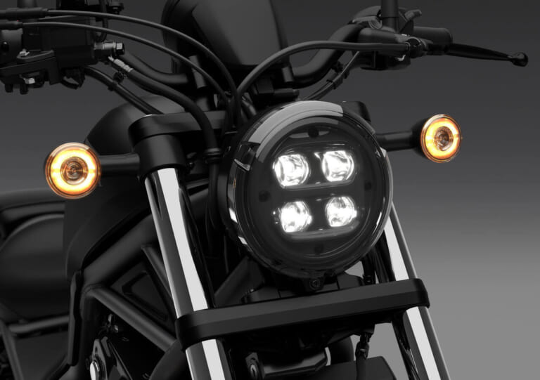 HONDA CMX500 REBEL|丸型3.5インチTFT液晶&6ボタンSW! 先進コックピットとEクラッチを備えたレブル500(CMX500)2027年モデルが欧州で登場【海外】