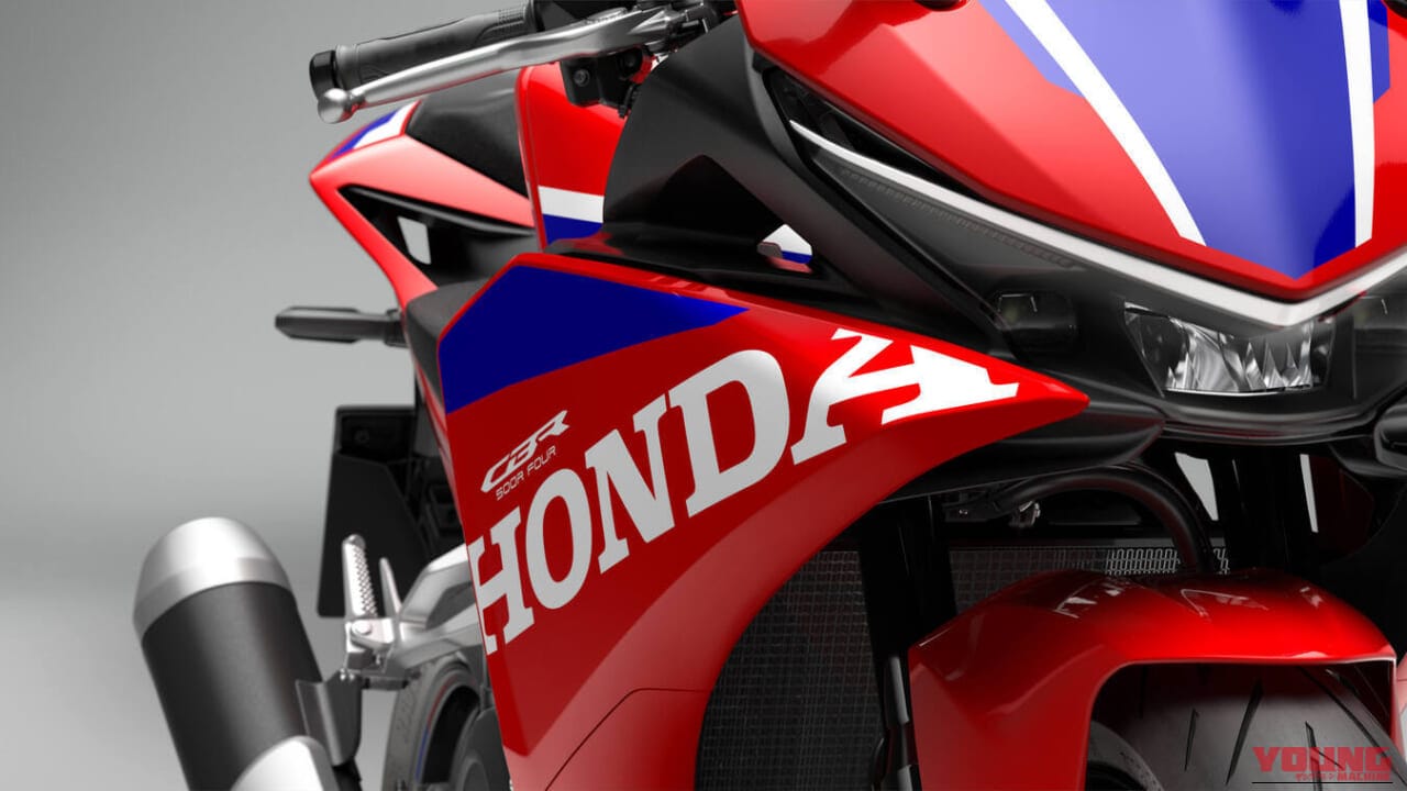 トリコロール映える新世代4気筒ミドル! 新型CBR500R FOURの2027年モデルがEUで発表。CBR400R FOURの次期カラーもこれで決まり!?