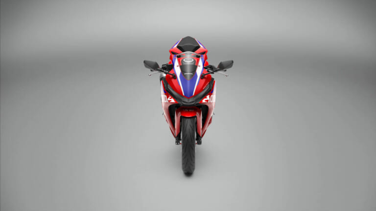 HONDA CBR500R FOUR｜トリコロール映える新世代4気筒ミドル! 新型CBR500R FOURの2027年モデルがEUで発表。CBR400R FOURの次期カラーもこれで決まり!?