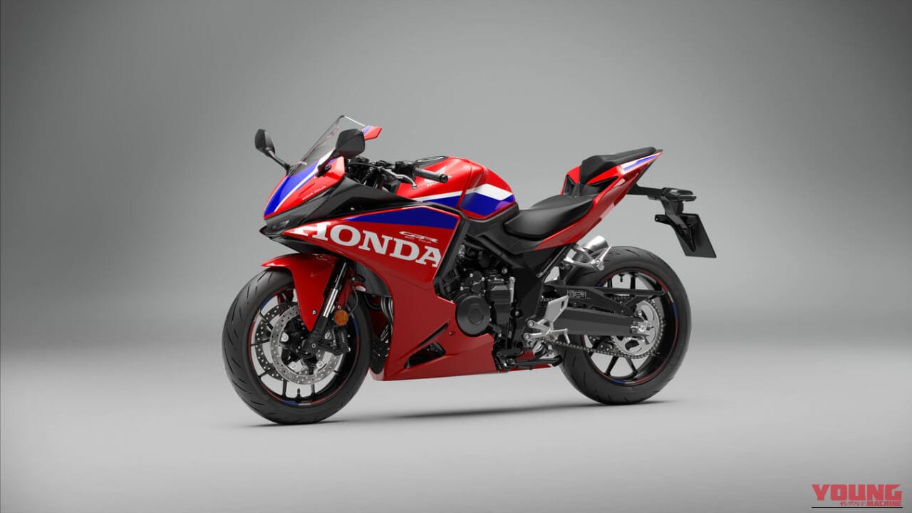 HONDA CBR500R FOUR｜トリコロール映える新世代4気筒ミドル! 新型CBR500R FOURの2027年モデルがEUで発表。CBR400R FOURの次期カラーもこれで決まり!?