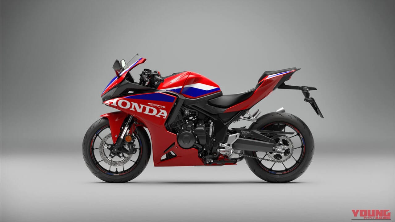 ｜トリコロール映える新世代4気筒ミドル! 新型CBR500R FOURの2027年モデルがEUで発表。CBR400R FOURの次期カラーもこれで決まり!?