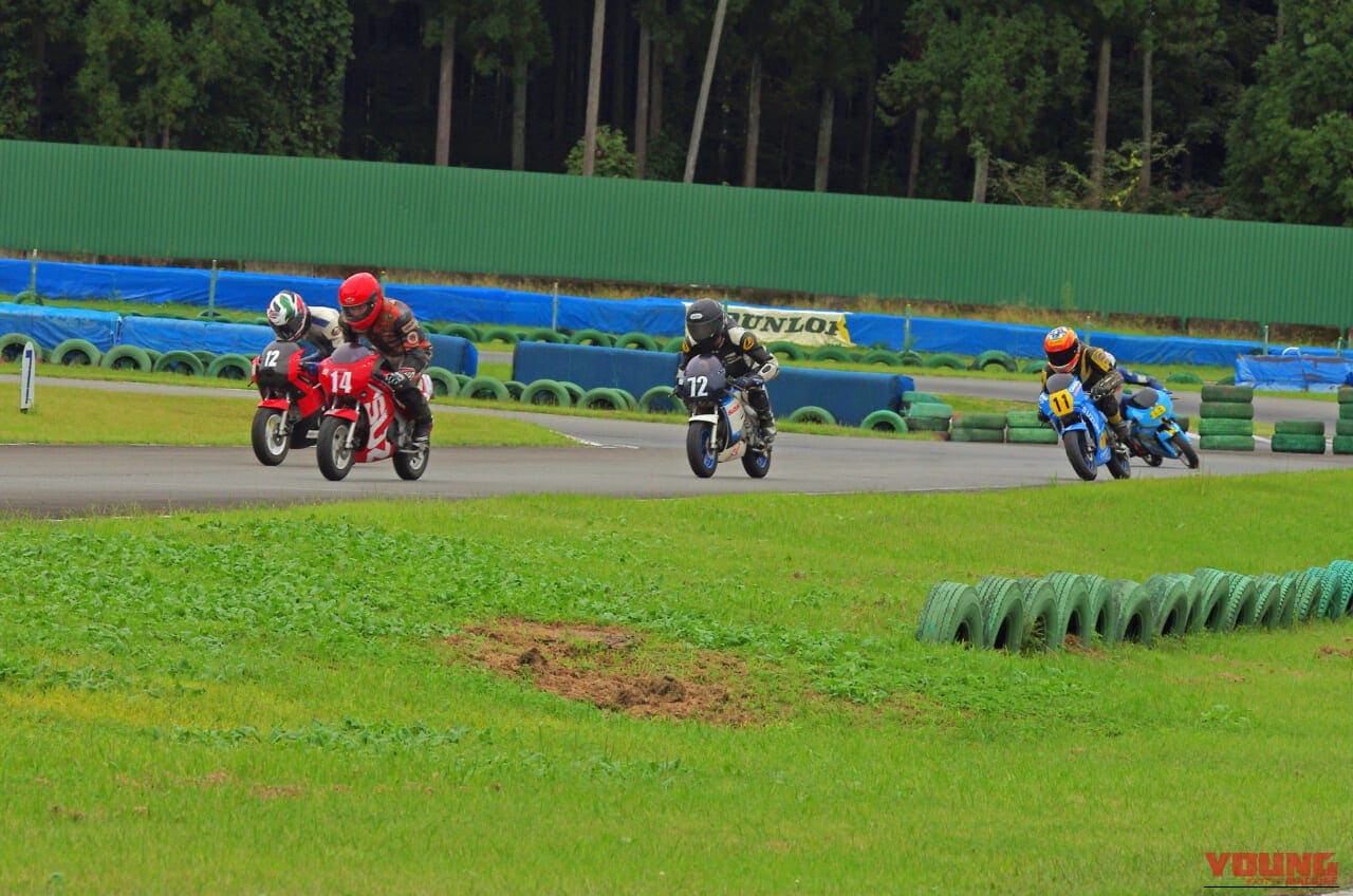 |デビューから40年の元祖ミニバイクレプリカが戦う!世界広しと言えどスズキGAG専門のレースがあるのはここだけ!?