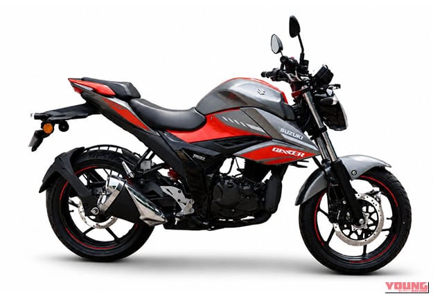 SUZUKI GIXXER|新色グレー×オレンジ登場! 13.6PSの155cc空冷SEPエンジンを搭載した、スズキ「ジクサー / SF」155ccシリーズが2026年モデルでカラー刷新