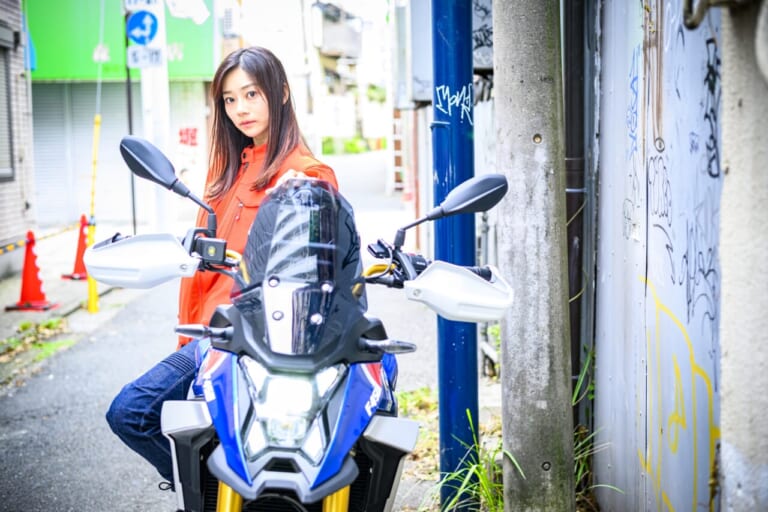F450GS_指出瑞貴|「BMW F900xrとワタシが走る、理由。」part12~F450GS試乗!縁の下の力持ち?イージー クラッチthankyou!母のような優しさ?!いや、ヒーローかもしれません!~