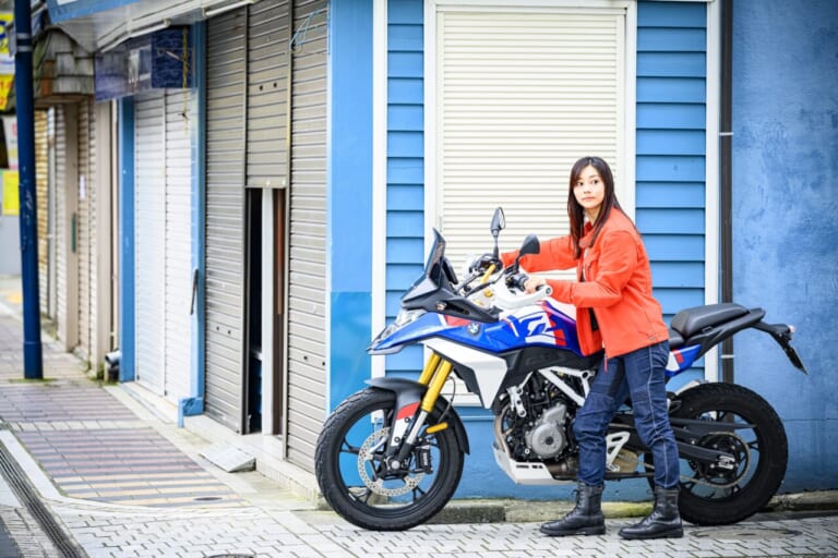 F450GS_指出瑞貴|「BMW F900xrとワタシが走る、理由。」part12~F450GS試乗!縁の下の力持ち?イージー クラッチthankyou!母のような優しさ?!いや、ヒーローかもしれません!~