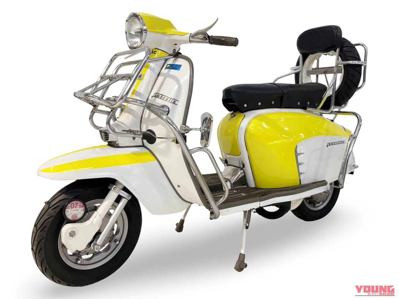 1968年モデルの、イタリア・イノチェンティ社製 ランブレッタLi 125 Special｜「スタイリッシュを極めたスクーター」60年前のロンドンの若者を魅了。バイク好きを惹きつける走りへのこだわり。［ランブレッタ Li 125 Special］