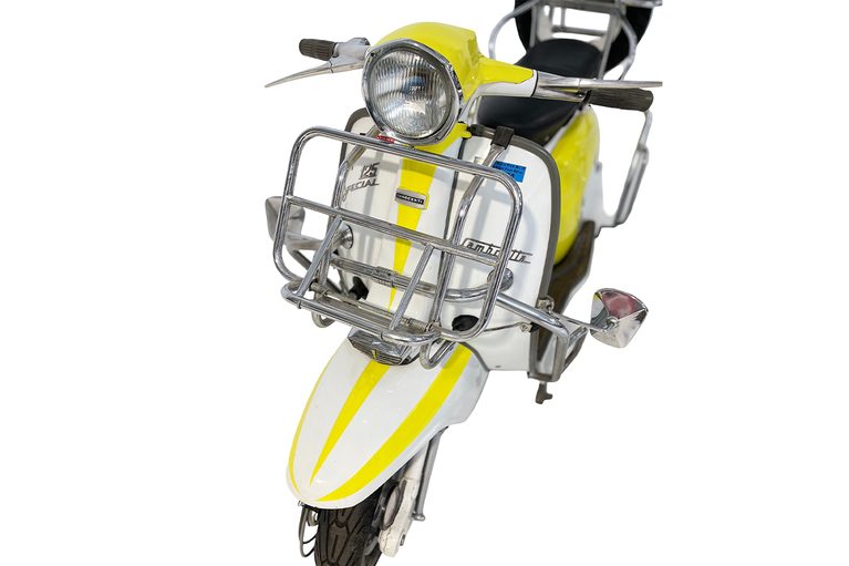 1968年モデルの、イタリア・イノチェンティ社製 ランブレッタLi 125 Special｜「スタイリッシュを極めたスクーター」60年前のロンドンの若者を魅了。バイク好きを惹きつける走りへのこだわり。［ランブレッタ Li 125 Special］