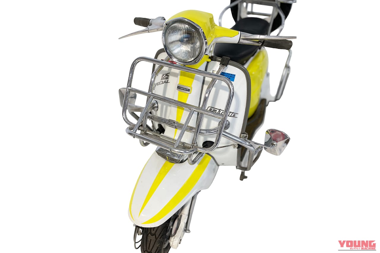 1968年モデルの、イタリア・イノチェンティ社製 ランブレッタLi 125 Special｜「スタイリッシュを極めたスクーター」60年前のロンドンの若者を魅了。バイク好きを惹きつける走りへのこだわり。［ランブレッタ Li 125 Special］