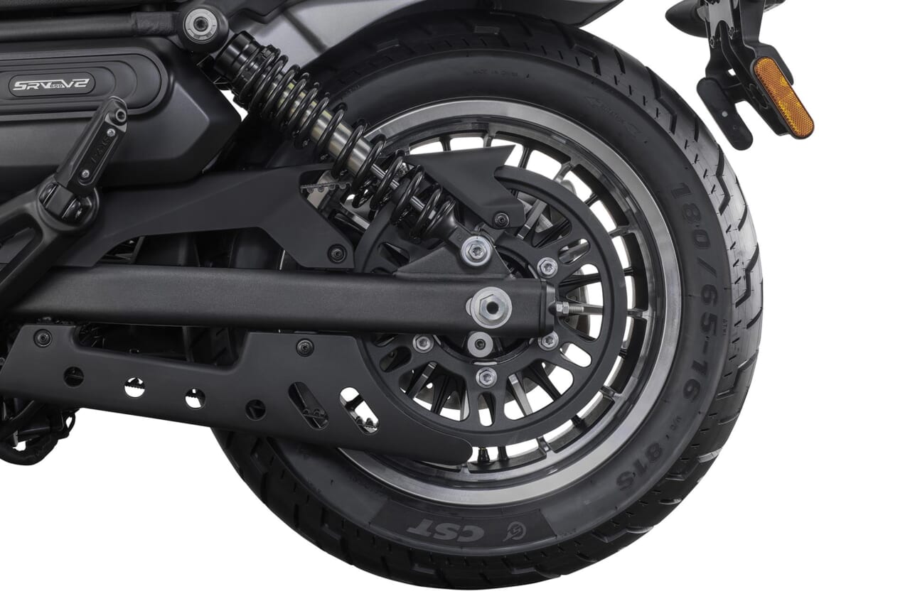 SRV600V2｜ベルトドライブ｜QJMOTORの大型モデルが日本初上陸！原付二種から大型まで選べるクルーザー「SRV」シリーズの魅力