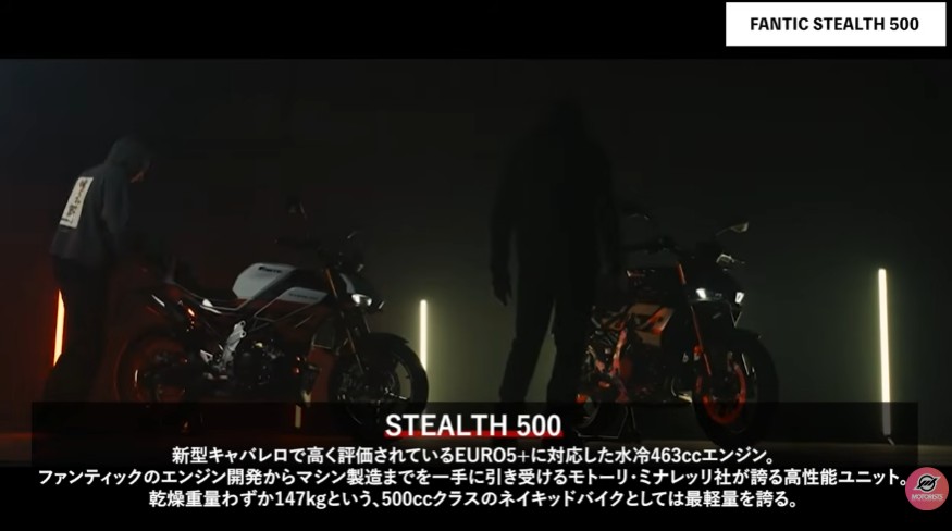FANTIC|ステルス500|Moto2王者のDNAを凝縮。125ccボディに500ccエンジンを搭載したファンティック・ステルス500