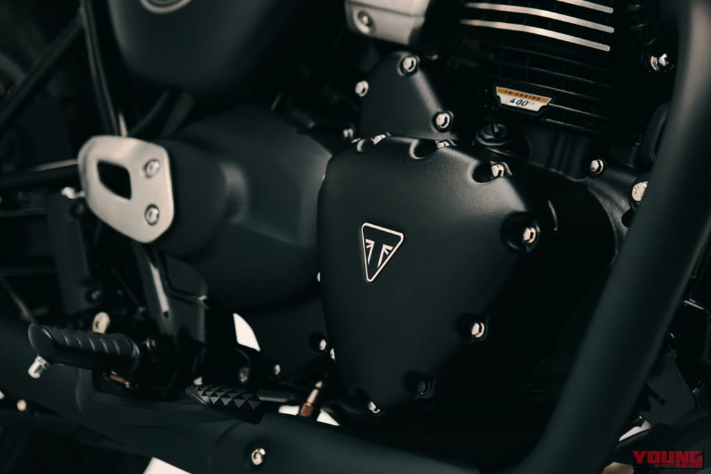 TRIUMPH BONNEVILLE T40｜コーナリングABSやフルカラーTFTを標準装備し、伝統のボンネビルが400ccクラスへ! トライアンフ「BONNEVILLE T40」が2027年春発売